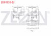 FREN BALATA ARKA HONDA ACCORD VIII (CU) 2.0 I-VTEC 2008- / ACCORD VIII (CU) 2.2 I-CDTI 2008-