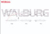 FREN BALATA ARKA IKAZLI FIAT 500X 2014- / JEEP RENEGADE 2014- / CHEROKEE (KL) 2014-