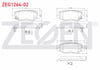 FREN BALATA ARKA IKAZLI FIAT FREEMONT (JF) 2.0 MJT 170 HP 2011-/ JEEP WRANGLER III (JK) 3.8i V6 2007- / CHRYSLER G.VOYAGER 3.3i 2008-/ DODGE NITRO 2.8 CRD 4X4 2007-