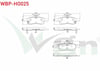 FREN BALATA ARKA IKAZLI HONDA CIVIC IX 1.6i 2012-2016/ CIVIC IX 1.6 I-DTEC 2012-2016/ CIVIC IX 1.4i 2012-2016/ TOYOTA YARIS (P13) 1.4 D-4D 2011-/ YARIS (P13) 1.33 2011-/ YARIS (P13) 1.5 HYBRID 2011-