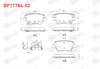 FREN BALATA ARKA IKAZLI HYUNDAI i30 1.4 MPI - 1.4 T-GDI - 1.6 CRDI 2016- / KIA CEED 1.4 - 1.4 T-GDI - 1.6 - 1.6 CRDI 2018- / XCEED 1.6 CRDI 2019-