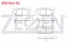 FREN BALATA ARKA IKAZLI KIA SORENTO I (JC) 2.4i 2002-2009 / KIA SORENTO I (JC) 2.5 CRDI 2002-2009