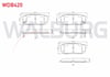 FREN BALATA ARKA IKAZLI KIA SORENTO I (JC) 2.4i 2002-2009 / KIA SORENTO I (JC) 2.5 CRDI 2002-2009