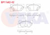 FREN BALATA ARKA IKAZLI MAZDA 6 (GJ,GH) 2.0 2013- / MAZDA 6 (GJ,GH) 2.2 D 2013-