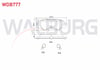 FREN BALATA ARKA IKAZLI MAZDA CX-5 (KE,GH) 2.0 2011-