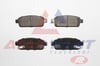 FREN BALATA ARKA IKAZLI OPEL ASTRA J 1.6i 16 JANT 2009-2016 / 1.3 CDTI 16 2009-2016 / MOKKA 1.6 2012-/ ZAFIRA C 1.6 2011-/ CHEVROLET CRUZE 1.6 2011-2014/ TRAX 1.6 2012-2014