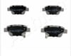 FREN BALATA ARKA IKAZLI TOYOTA AVENSIS (T25) 1.6 VVT-I 2003-2008 / TOYOTA AVENSIS (T25) 1.8 2003-2008 / TOYOTA VERSO (_AUR2_, _ZGR2_) 2.0 D-4D 2009- / TOYOTA AVENSIS (T25) 2.0 D-4D 2003-2008