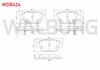 FREN BALATA ARKA IKAZLI TOYOTA AVENSIS (T25) 1.6 VVT-I 2003-2008 / TOYOTA AVENSIS (T25) 1.8 2003-2008 / TOYOTA VERSO (_AUR2_, _ZGR2_) 2.0 D-4D 2009- / TOYOTA AVENSIS (T25) 2.0 D-4D 2003-2008
