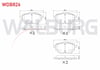 FREN BALATA ARKA IKAZLI TOYOTA COROLLA (E21) 1.6 VVT-I 2019- ELEKTRONIK PARK FRENI OLMAYAN ARACALAR ICIN