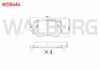 FREN BALATA ARKA IKAZLI VOLKSWAGEN CADDY IV 1.6 TDI 2015-/ SEAT LEON (5F) 1.8 TSI 2012-/ 2.0 TDI 2012-/ LEON CUPRA 2.0 TDI 2006-/ SKODA OCTAVIA (5E3)