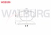 FREN BALATA ARKA LAND ROVER DISCOVERY IV (LA) 3.0 TD 4X4 2010-/ RANGE ROVER IV (LG) 3.0 TD 4X4 2012-/ RANGE ROVER IV (LG) 5.0 V8 4X4 2012-