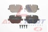 FREN BALATA ARKA LAND ROVER DISCOVERY IV (LA) 3.0 TD 4X4 2010-/ RANGE ROVER IV (LG) 3.0 TD 4X4 2012-/ RANGE ROVER IV (LG) 5.0 V8 4X4 2012-