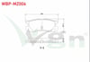 FREN BALATA ARKA MAZDA 626 III (GD) 1.8i 1987-1992 / 626 III (GD) 2.2i 16v 1987-1992 / 626 III (GD) 2.0 D 1987-1992 / 626 III (GD) 2.0i 16v 1987-1992