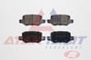 FREN BALATA ARKA MERCEDES A SERISI (W169) A 150 2004-2012/ (W169) A 170 CDI 2004-2012/ B SERISI (W245) B 160 2005-2011/ (W245) B 160 2005-2011/ (W245) B 200 CDI 2005-2011/ VANEO 1.7 CDI 2002-2005