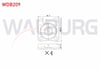 FREN BALATA ARKA MERCEDES C SERISI (W202) C 250 TD 1993-2000 / S CLASS (W140) 3.2 1991-1998