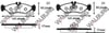 FREN BALATA ARKA MERCEDES SPRINTER 2T (901,902) 210 D 1995-2006 / SPRINTER 2T (901,902) 208 D 1995-2006
