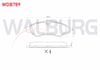 FREN BALATA ARKA MERCEDES SPRINTER 3.5 T (907) 316 CDI 2018- / SPRINTER 4T (907) 414 CDI 2018- TEK TEKER