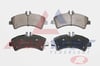 FREN BALATA ARKA MERCEDES SPRINTER 5T (906) 515 CDI CIFT TEKER 2006-2009/ VW CRAFTER 30-35 2.5 TDI CIFT TEKER 2006-2016 / CRAFTER 30-35 2.0 TDI CIFT TEKER 2006-2016