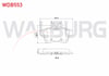 FREN BALATA ARKA PEUGEOT 3008 1.6 VTI 2009-/ 3008 1.6 HDI 2009- / 5008 1.6 HDI 2009- / CITROEN DS4 1.6 E-HDI 2011- / DS5 1.6 E-HDI 2011- / C4 (B7) 1.6 2009-/ DS4 1.6 THP 2011-