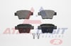 FREN BALATA ARKA PEUGEOT 307 1.6 90 HP 2000-2007 / 307 1.6 HDI 90 HP 2000-2007 / 207 1.4 HDI 2006-2012 / 207 1.6i 16v 2006-2012 / CITROEN C4 1.6 HDI 2004-2009/ C4 1.6 2004-2009