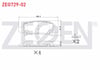 FREN BALATA ARKA SUBARU FORESTER (SG) 2.0i 2002-2007