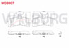 FREN BALATA ARKA TOYOTA AVENSIS (T22) 2.0 D-4D 1997-2003