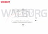 FREN BALATA ARKA TOYOTA C-HR 1.2 T - 1.8 Hybrid 2016-/ LEXUS RX (_L2_) 2.0 T - 3.5 T 2015- / NX (_Z1_) 2.5 2014-