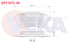 FREN BALATA ARKA TOYOTA COROLLA 2019- / RAV 4 V 2018- / YARIS CROSS 2020-