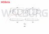FREN BALATA ARKA TOYOTA PROACE CITY 19-/PEUGEOT 208 II 19-/308 II 13-/508 II 18-/3008 SUV 16-/PARTNER 18-/RIFTER 18-/OPEL COMBO 18-/GRANDLAND X 17-/CORSA F 19-/ MOKKA 20-/CITROEN BERLINGO 16-/ C4 13-