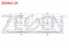 FREN BALATA ARKA VECTRA C 1.6 16v-1.9 CDTI-2.0 DTI 2002-2008/CITROEN C5 III 1.6 HDI-1.6 THP 2008-2015/PEUGEOT 508 1.6 E-HDI 2010-/FOCUS II 1.6 TDCI 2004-2011/TRANSIT CON. 1.8 TDCI 2002-2013