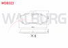 FREN BALATA ARKA VOLKSWAGEN LT 28-35 II 2.8 TDI 1996-2006 /  MERCEDES SPRINTER 3T (903) 313 CDI 1995-2006 / (903) 308 D 1995-2006 / (903) 310 D 1995-2006 / (903) 312 D 1995-2006