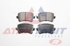 FREN BALATA ARKA VOLKSWAGEN TIGUAN (5N_) 1.4 TSI 2007-2016/TIGUAN (5N_) 2.0 TDI 2007-2016/TIGUAN (5N_) 2.0 FSI 2007-2016/AUDI Q3 (8U) 1.4 TFSI 2011-/Q3 (8U) 2.0 TDI 2011-/SEAT ALHAMBRA 1.4 TSI 2010-