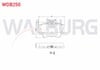 FREN BALATA ARKA VOLKSWAGEN TRANSPORTER IV (70XB,70XC,7DB,7DW) 1.9 D 1990-2003 / TRANSPORTER IV (70XB,70XC,7DB,7DW) 2.5 D 1990-2003
