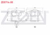 FREN BALATA ARKA VOLVO C70 I 2.0 1998-2005/ S60 I 2.0 T5 2000-2010/ S80 I 3.0 T6 1998-2006/ V70 I 2.0 T 1997-2000/ V70 II 2.0 T 2000-2007/ S 80 I 2.0 T 1998-2006/ S60 I 2.0 T 2000-2010