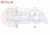 FREN BALATA ARKA VOLVO C70 I 2.0 1998-2005/ S60 I 2.0 T5 2000-2010/ S80 I 3.0 T6 1998-2006/ V70 I 2.0 T 1997-2000/ V70 II 2.0 T 2000-2007/ S 80 I 2.0 T 1998-2006/ S60 I 2.0 T 2000-2010