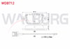 FREN BALATA CIFT FISLI ARKA FIAT BRAVO II (198) 1.6 MJT 17,3mm 2006-