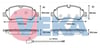 FREN BALATA FISLI ARKA FORD TRANSIT (CIFT TEKER) 2.2 TDCI 17.00mm 2014-