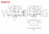 FREN BALATA FISLI ON AUDI A4 (8W2,B9) 1.4 TFSI 2015-/ A4 2.0 TFSI 2015-/ A4 2.0 TDI 2015-/ A4 ALLROAD QUATTRO 3.0 TDI 2016-/ A5 1.4 TFSI 2017-/ A5 2.0 TDI 2017-
