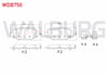 FREN BALATA IKAZLI ARKA FIAT FREEMONT (JF) 2.0 MJT 2011-