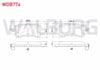 FREN BALATA IKAZLI ARKA MAZDA CX-3 1.5 D 4x4 2016-