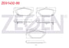 FREN BALATA IKAZLI ON (8 ADET) MITSUBISHI CANTER EURO 5 2005-2012- / PRESTIJ DELUXE 3.0 D 2005-2011