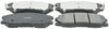 FREN BALATA IKAZLI ON CHEVROLET CAPTIVA (C100) 2.0 D 17.20-17.60mm 2006-201220789468 4817764 4808861