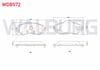 FREN BALATA IKAZLI ON CITROEN C4 (B7) 1.4 18.50mm 2009-