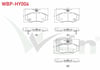 FREN BALATA IKAZLI ON HYUNDAI H100 2.5 D MINIBUS 18.00mm 1993-2004