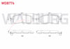 FREN BALATA IKAZLI ON MAZDA 2 (DL, DJ) 1.5i 2015-