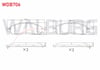 FREN BALATA IKAZLI ON NISSAN NAVARA NP300 (D23) 2.3 DCI 17.00 mm 2015-