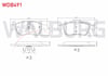 FREN BALATA ON 15-16 JANT RENAULT CAPTUR I-II 13-/CLIO V 19-/ FLUENCE 10-/ MEGANE III 08-15/ SCENIC 09-/ ZOE 19-/ DACIA DOKKER 12-/ DUSTER 13-/ LODGY 12-/ NISSAN JUKE (F16) 19-
