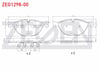 FREN BALATA ON BMW X5 (E70) 4.8i 2007-2012 / BMW X6 (E71,E72) 3.5 D 2008- / BMW X6 (E71,E72) 4.4i 2008-