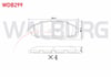 FREN BALATA ON CHEVROLET SPARK 1.0i 2005-2010/ SPARK 0.8i 2005-2010 / DAEWOO MATIZ 0.8i 1998-2005/ LANOS 1.4i 1997-2005/ LANOS 1.5i 1997-2005/ LANOS 1.6 16v 1997-2005
