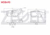 FREN BALATA ON CIFT FISLI ALFA ROMEO GIULIETTA (940) 1.4 TB 2010- / GIULIETTA (940) 1.6 JTD 2010-